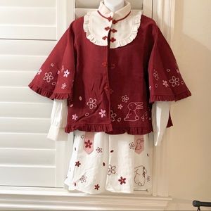 halloween costume Lolita dress three piece